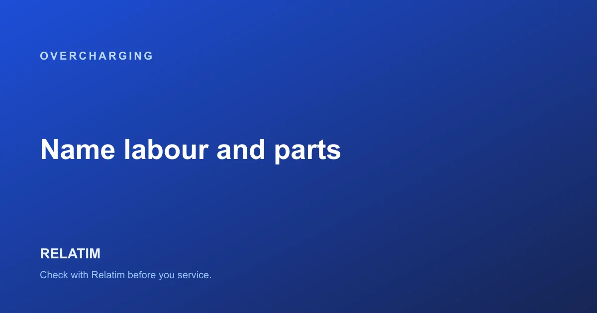 How Do I Know If My Mechanic Is Overcharging Me?